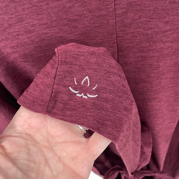 Beyond Yoga Spacedye Featherweight Long Sleeve Tie Back Pullover Size Small 15 - Picture 2 of 7